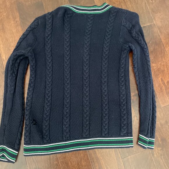 Beautiful Ralph Lauren Sweater- Navy/Green/White - Picture 2 of 4